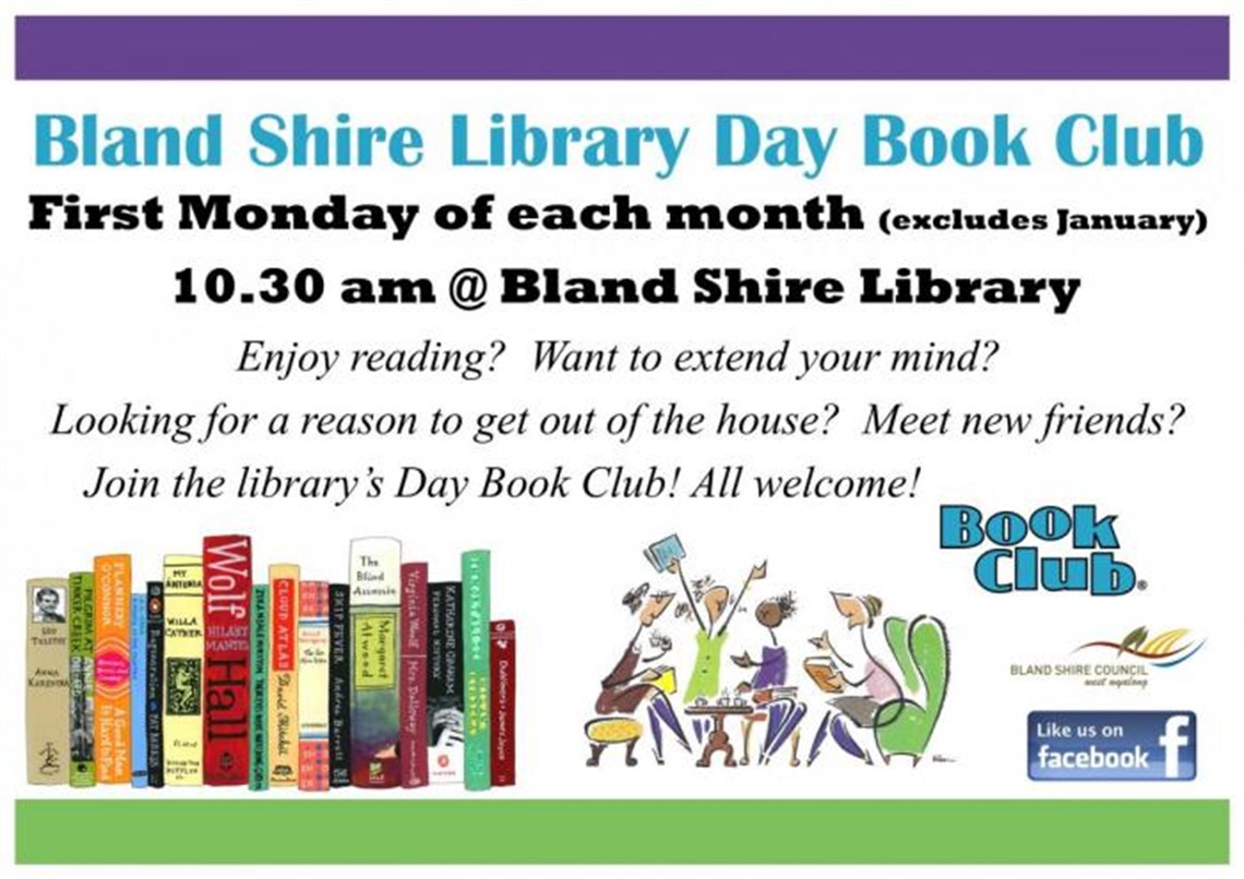 Day Book Club Bland Shire Council